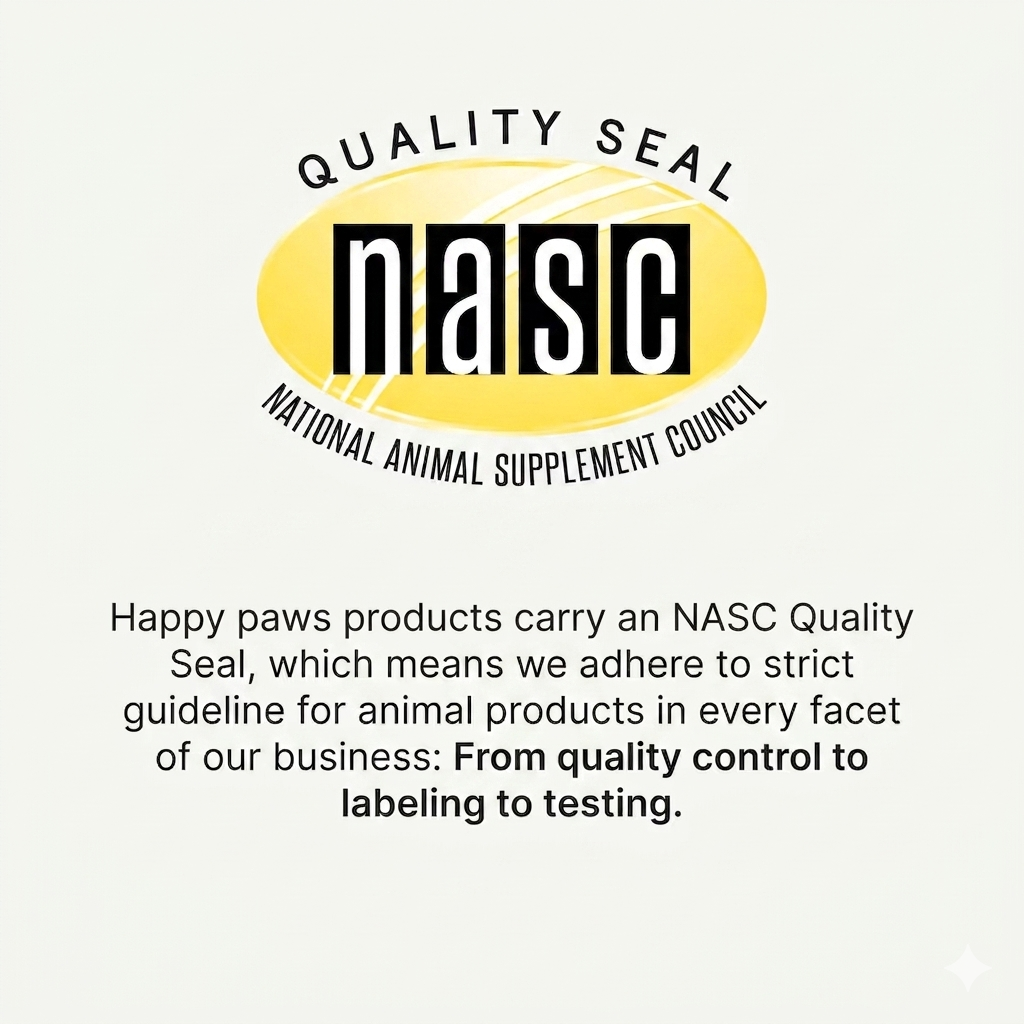 Happy Paws. Probiotics for Dogs – Soft Chews for Gut Health